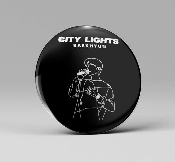 EXO BAEKHYUN ‘CITY LIGHTS’ Album Art Badge
