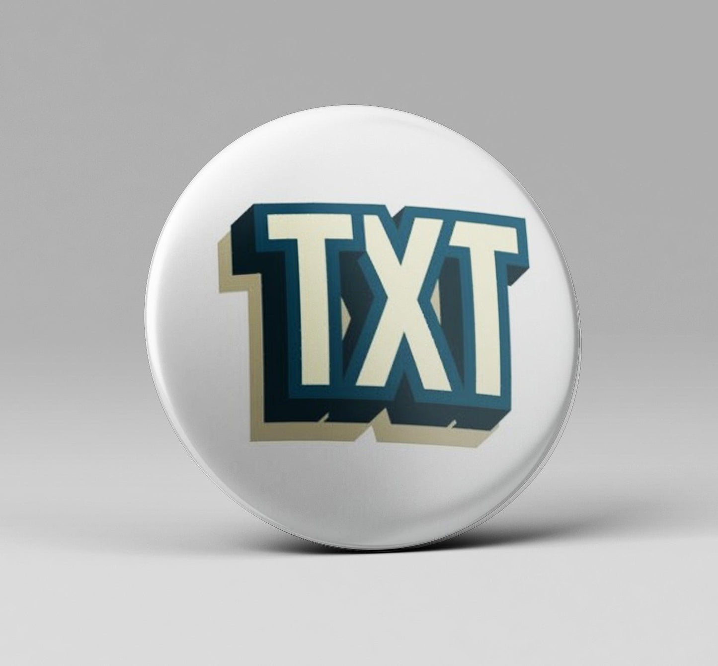 TXT Logo Badge - Kpop Store Pakistan