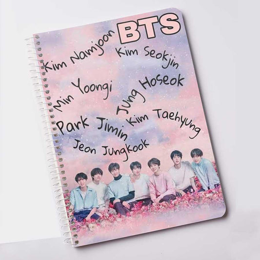 BTS Notebook for Army Bangtan Members (A5) - Kpop Store Pakistan