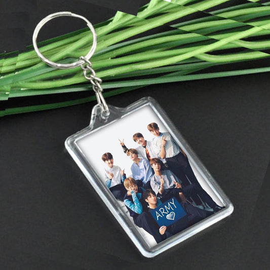 BTS Boys Army Cool Design Key chain - Kpop Store Pakistan