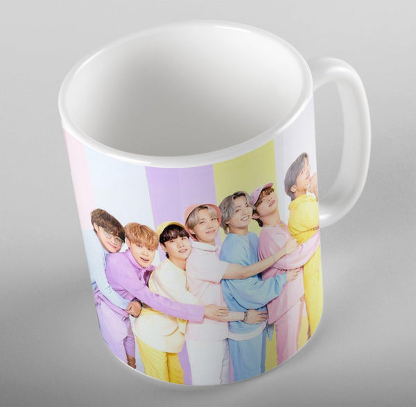 BTS Mug for Army Cool All Member Rainbow Style Cup for KPOP Fans - Kpop Store Pakistan