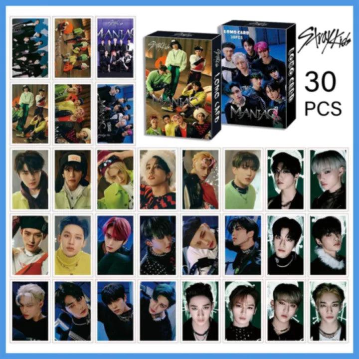 Stray Kids Photocards for STRAY Army Maniac SKZ lomocards (Pack of 30) - Kpop Store Pakistan