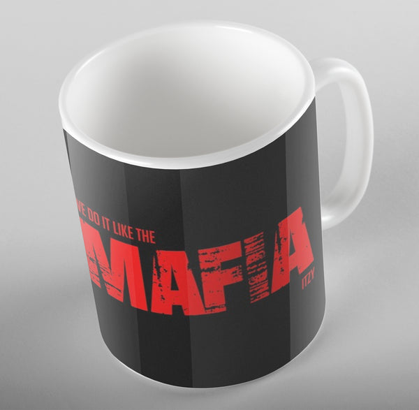 ITZY “MAFIA IN THE MORNING” Logo Mug