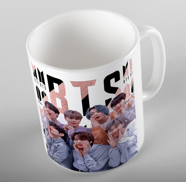 BTS Mug for Army Group Member Kpop Bangtan Boys Cup - Kpop Store Pakistan