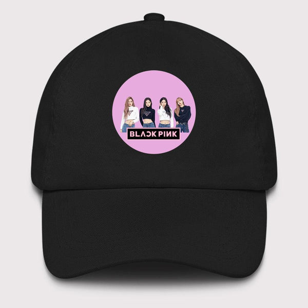Blackpink cap for blink army kpop fans design hat adjustable - Kpop Store Pakistan