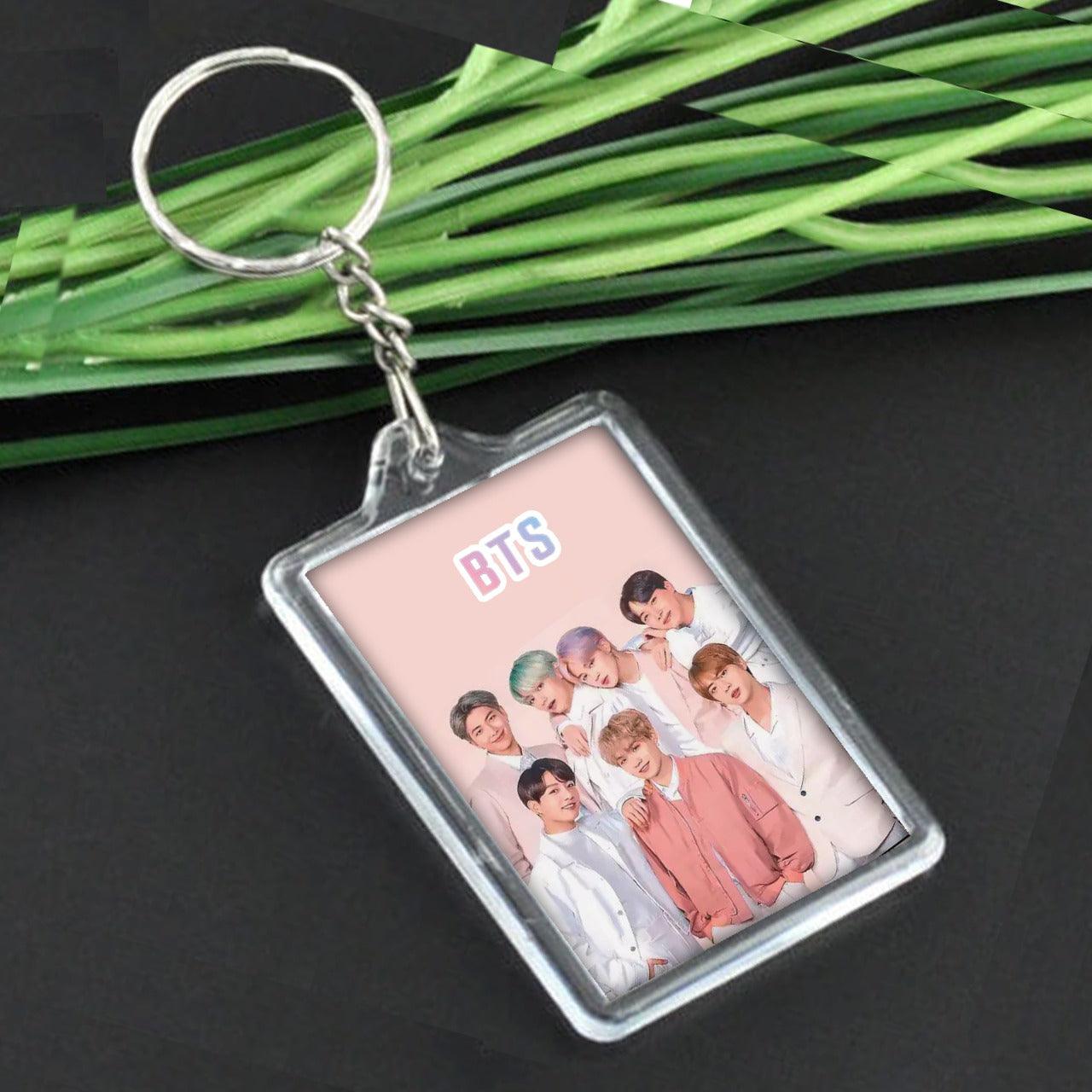 BTS Boys KPOP Stylish Key Ring - Kpop Store Pakistan