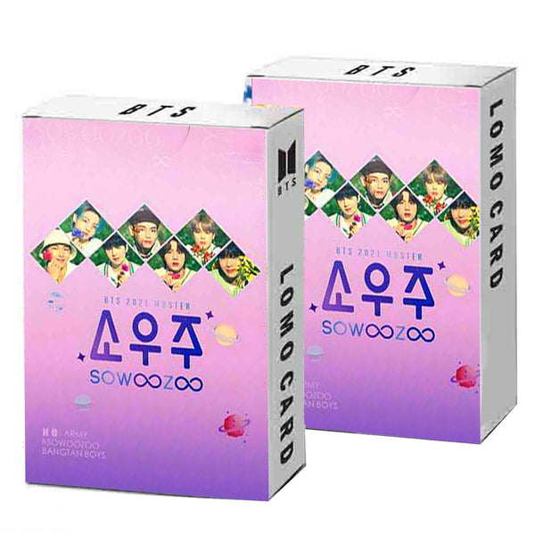 BTS Lomocards for Army Sowoozoo Photocards Kpop BT21 (Pack of 20) - Kpop Store Pakistan
