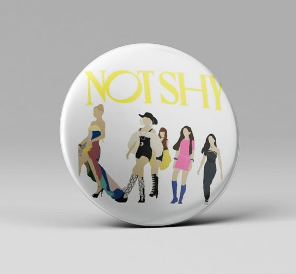 ITZY “NOT SHY” Concept Photo Badge - Kpop Store Pakistan