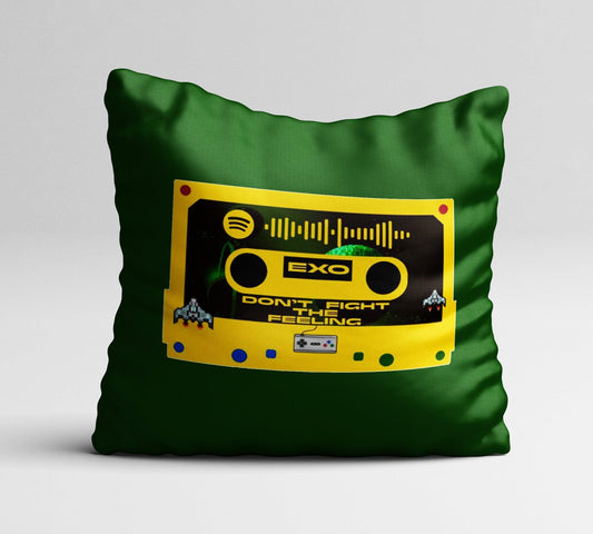 exo dont feeling” cassette fanart cushion