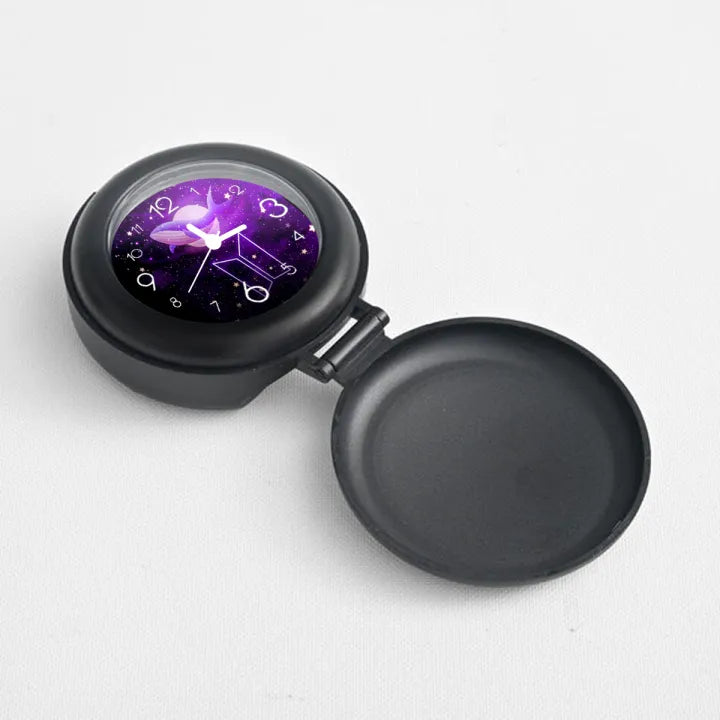 BTS Alarm Clock with Night Light Purple U for Army Foldable Table Kpop Room Gift - Kpop Store Pakistan