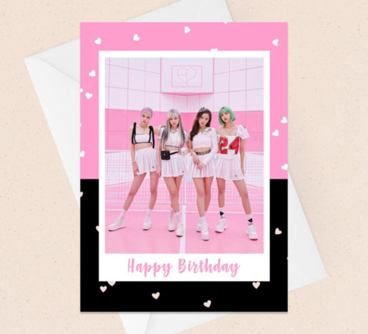 BLACKPINK Greeting card for Blink Army KPOP - Kpop Store Pakistan