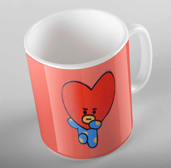KPOP Mug BTS ARMY TATA Ceramic Cup Cute and Stylish Character - Kpop Store Pakistan