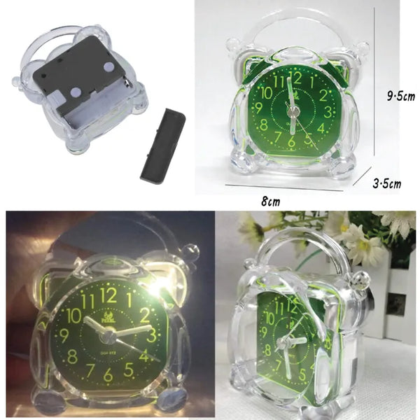 BTS Alarm Clock with Night Light for Army Crystal Table - Kpop Store Pakistan