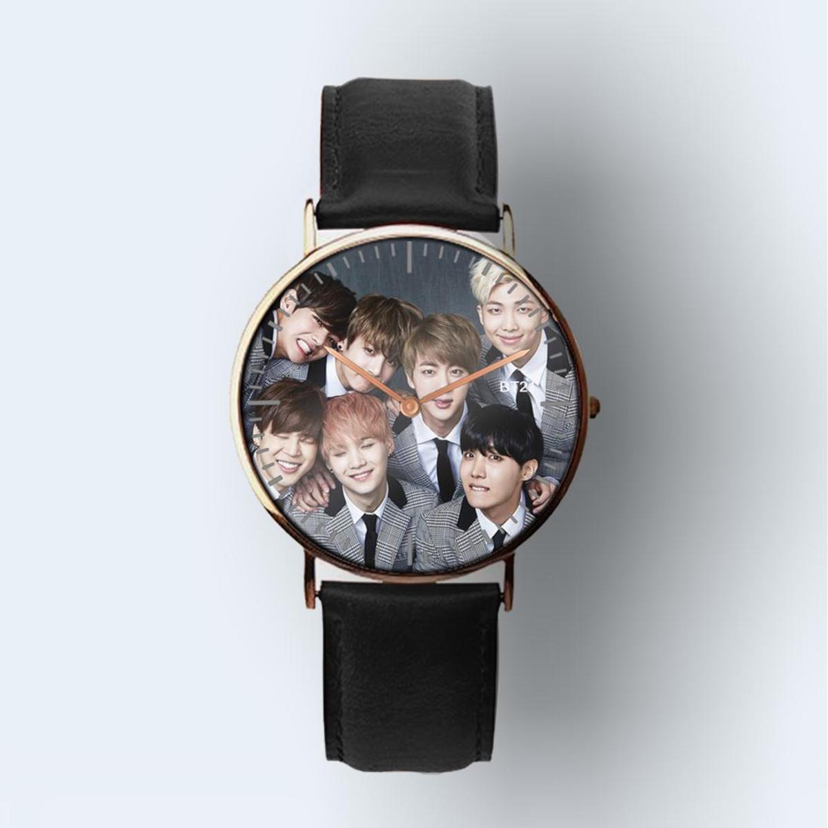 BTS Group Amazing Design Watch For BTS KPOP Army - Kpop Store Pakistan