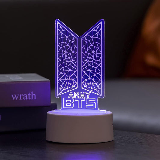 BTS Lamp Army for Kpop Fans Autograph Illusion Light - Kpop Store Pakistan