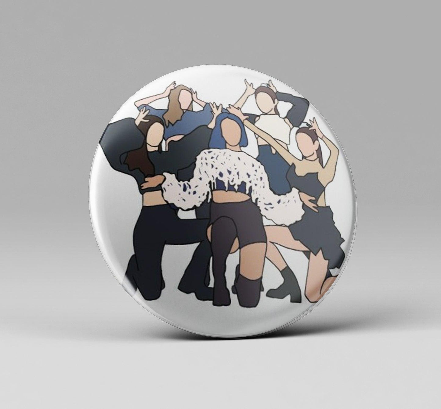 ITZY “WANNABE” Ending Fanart Badge - Kpop Store Pakistan