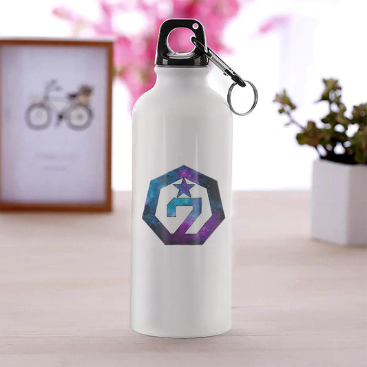 got7 holographic logo water bottle