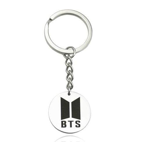 BTS Logo Metallic Key chain for Army KPOP Lover - Kpop Store Pakistan