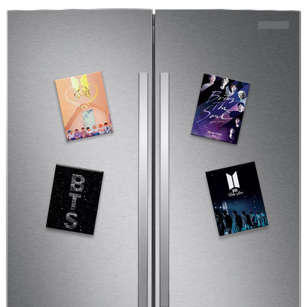 Fridge Magnet for BTS kpop multipurpose magnet (Pack of 4) - Kpop Store Pakistan