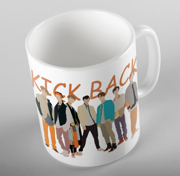 NCT WayV “KICK BACK” Group Fan Art Mug