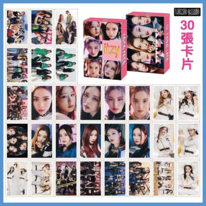 ITZY Photo Cards for MIDZY KPOP Korean Band (Pack of 30) - Kpop Store Pakistan