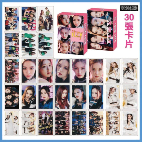 ITZY Photo Cards for MIDZY Kpop Korean Band (Pack of 30) - Kpop Store Pakistan