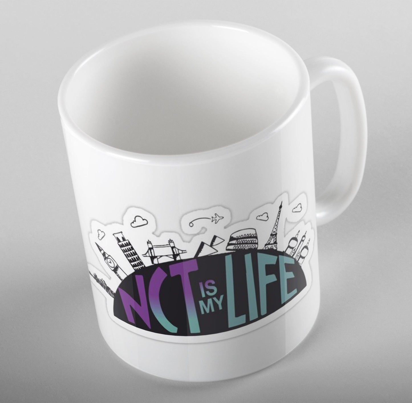 “NCT Is My Life” Mug for KPOP Army Fan Art - Kpop Store Pakistan