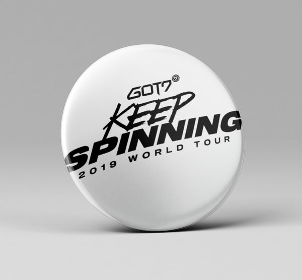 GOT7 ‘KEEP SPINNING’ World Tour Badge