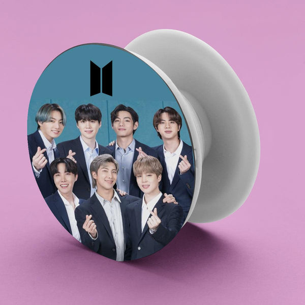 BTS popsocket for KPOP Mobile Stand best quality - Kpop Store Pakistan