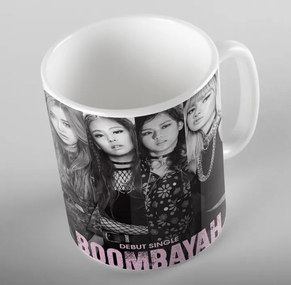 Black pink boombayah mug for Fan Cute and Stylish Cup - Kpop Store Pakistan