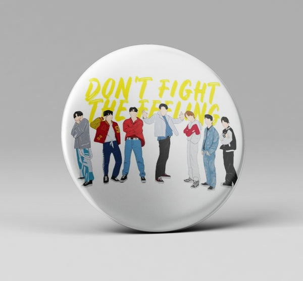EXO “DON’T FIGHT THE FEELING” Group Fanart Badge