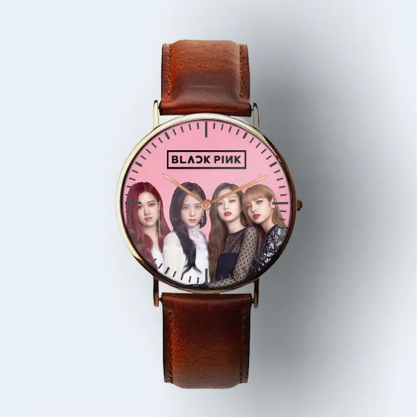 Blackpink Watch Cool Design for Fans Wrist Watch South Korean Girls Band - Kpop Store Pakistan