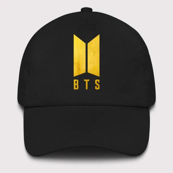 BTS Army Cap Adjustable for Cute kpop army (Gold) - Kpop Store Pakistan