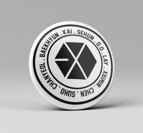 Exo Badge for Army Kpop Lover Round Shape (1 Pc) - Kpop Store Pakistan