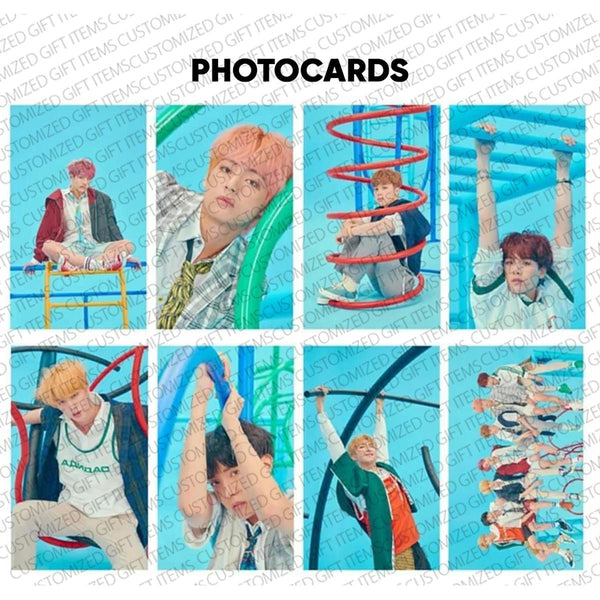 BTS Photocards Love Yourself Album KPOP BT21 Pack of 8 Cards - Kpop Store Pakistan