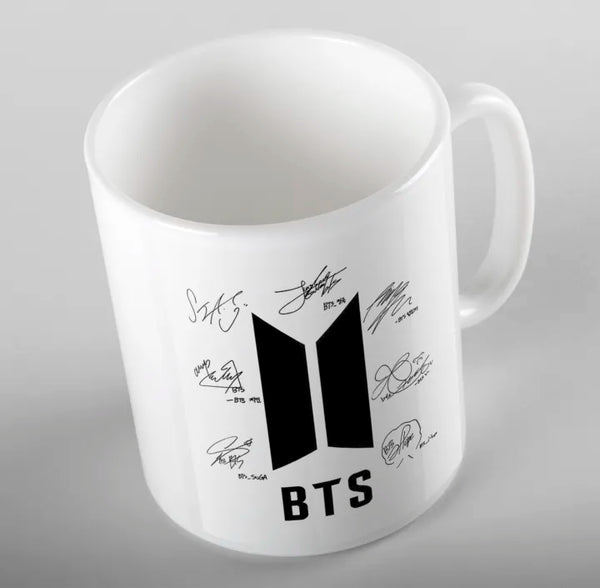 BTS Mug for Army Lovers Ceramic Cup Premium Quality Korean Music Band - Kpop Store Pakistan