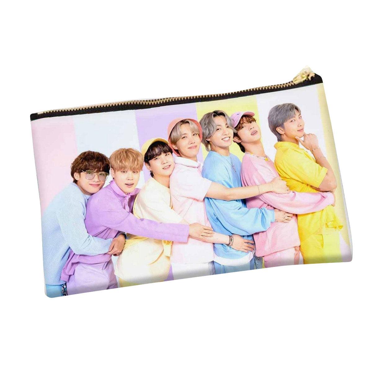 BTS ARMY Rainbow Pouch for Korean KPOP Lovers - Kpop Store Pakistan