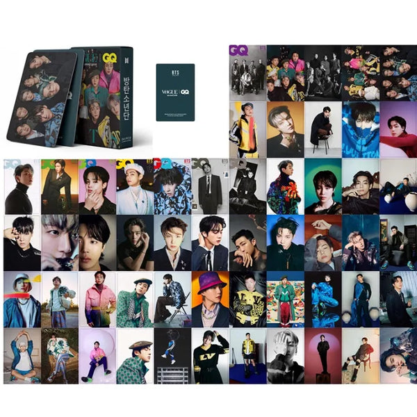 BTS VOGUE Lomocards 2022 GQ for Army Kpop Photocards (Pack of 54) - Kpop Store Pakistan