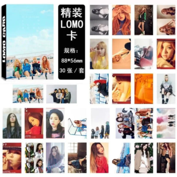 Blackpink Photocards for Blink Army Kpop lomocards (Pack of 30) - Kpop Store Pakistan
