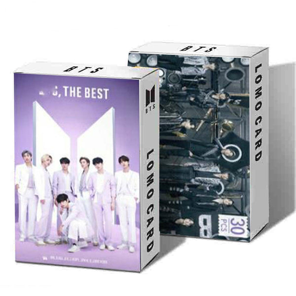 BTS Photo cards Permission to Dance Album Lomo cards (Pack of 30) - Kpop Store Pakistan