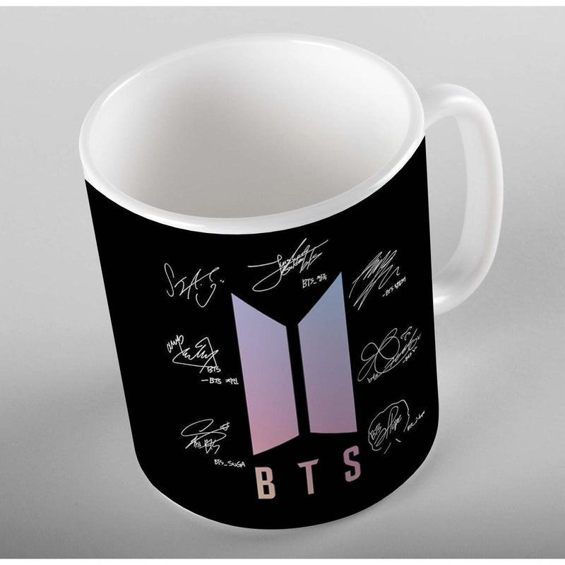 BTS Mug KPOP ARMY Signature Ceramic Cup Cute and Stylish - Kpop Store Pakistan
