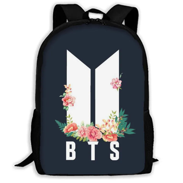 Bts Army Backpack With Laptop Partition Digital Printed Bag - Kpop Store Pakistan