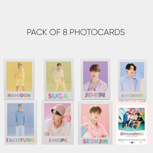 BTS Photocards for Army Dynamite kpop Lomocards BT21 (Pack of 8) - Kpop Store Pakistan