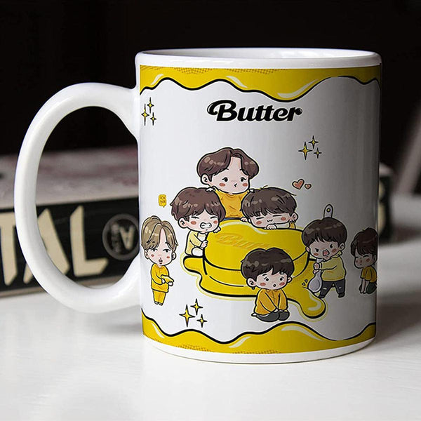BTS Mug KPOP ARMY Ceramic Cup Cute and Stylish - Kpop Store Pakistan