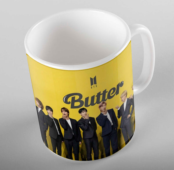 BTS Army Mug for Lovers Ceramic Cup Premium Quality Kpop BT21 - Kpop Store Pakistan