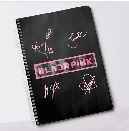 BLACKPINK Autograph Printed Notebook for Blink Army - Kpop Store Pakistan