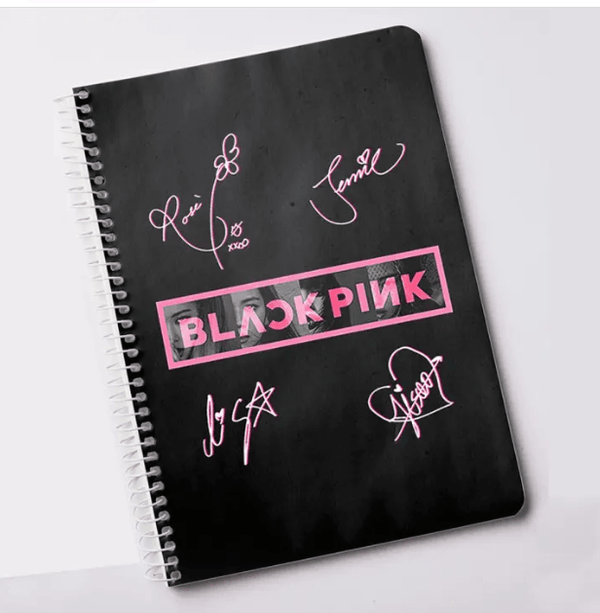 BLACKPINK Notebook Autograph for blink army Printed Notepad - Kpop Store Pakistan